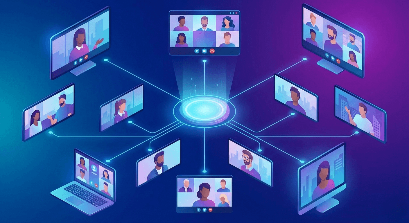 Scaling Real-Time Video: WebRTC, MCU, and SFU Architectures