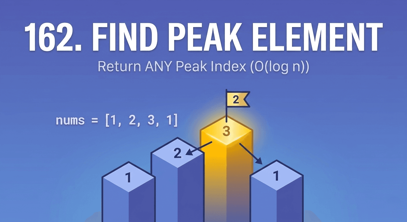 Find Peak Element – Binary Search Explained with Java Solution (LeetCode 162)